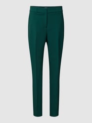 Stoffen broek met persplooien van s.Oliver BLACK LABEL Groen - 32