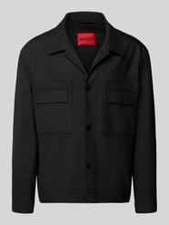 Regular Fit Hemdjacke mit Viskose-Anteil Modell 'JULIANO' von HUGO - 42