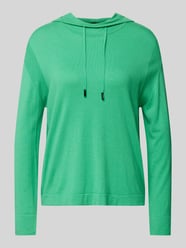 Gebreide pullover met capuchon van Marc Cain Groen - 47