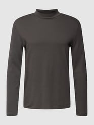 Longsleeve mit Stehkragen von Christian Berg Men Grau - 31