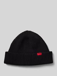 Beanie mit Label-Detail Modell 'Xush' von HUGO - 48