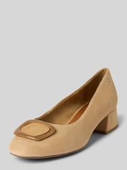Pumps mit Applikation von Tamaris Beige - 20