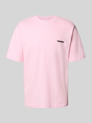 T-Shirt mit Logo und Rundhalsausschnitt von REVIEW Pink - 21
