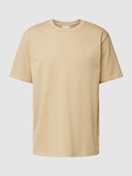 Oversized T-Shirt mit Rundhalsausschnitt von Lindbergh Beige - 38