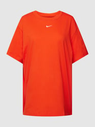 T-Shirt mit Label-Stitching von Nike Rot - 27