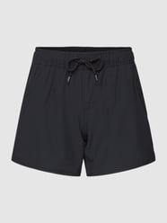 Korte broek met labelprint van Roxy Grijs / zwart - 19