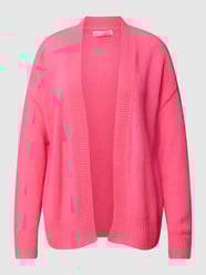 Kardigan z imitacji dzianiny od Rosa & Me Fuksjowy - 5