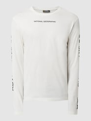Shirt met lange mouwen van katoen  van National Geographic Wit - 6
