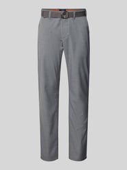 Slim fit pantalon met riem van MCNEAL - 27