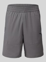 Regular Fit Sportshorts mit Label-Print von PUMA Performance - 32