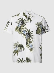 Koszula casualowa PLUS SIZE z kwiatowym wzorem od Jack & Jones Plus Biały - 22