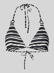 Top bikini o trójkątnym kształcie w paski od Marc O'Polo - 34