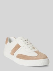 Sneaker aus echtem Leder mit Label-Prägung von Lauren Ralph Lauren - 3