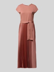 Regular Fit Freizeitkleid mit Plissee-Rock Modell 'GELA' von Weekend Max Mara Orange - 14