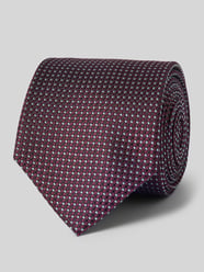 Krawat z czystego jedwabiu od Prince Bowtie - 27
