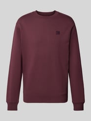 Sweatshirt mit Label-Badge von Scotch & Soda Bordeaux - 23