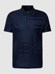Koszulka polo z rozcięciami po bokach od Paul & Shark Niebieski - 31