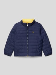 Kurtka pikowana dwustronna model ‘TERRA’ od Polo Ralph Lauren Kids Niebieski - 7