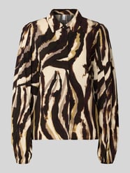 Bluzka koszulowa z krytą listwą guzikową model ‘ASINA’ od YAS - 8