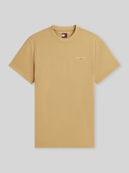 Slim Fit T-Shirt aus reiner Baumwolle von Tommy Jeans Beige - 28