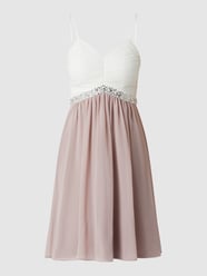 Cocktailkleid aus Chiffon von Jake*s Cocktail Pink - 6