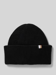 Beanie mit Label-Detail Modell 'Laura' von BOSS - 5