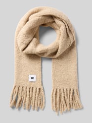 Schal mit Ausfransungen von OPUS Beige - 39