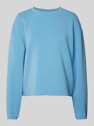 Sweatshirt mit überschnittenen Schultern von Rich & Royal Blau - 1