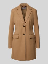 regular fit mantel met 2-knoopsluiting van Christian Berg Woman Selection Beige - 38