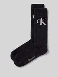 Socken mit Logo-Stitching im 2er-Pack von Calvin Klein Jeans Schwarz - 1