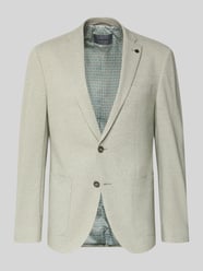 Marynarka 2-guzikowa w kroju modern fit z kołnierzem z klapami od Pierre Cardin - 40
