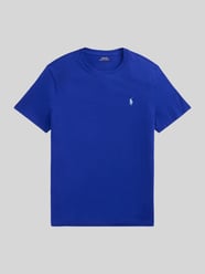 męski t-shirt o kroju regular fit z czystej bawełny od Polo Ralph Lauren - 18