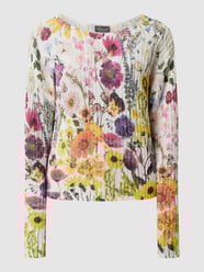 Pullover aus Bändchengarn von Princess Goes Hollywood Weiß - 40