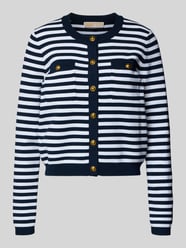 Strickjacke mit Rundhalsausschnitt und Knopfleiste von MICHAEL Michael Kors - 27