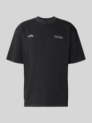 Oversized T-Shirt mit Label-Print Modell 'Trofa' von PEGADOR - 8