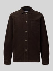 Regular Fit Overshirt mit Kentkragen Modell 'Superflex' von Lindbergh - 32
