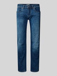 Jeansy o kroju slim fit z mieszanka bawełny model 'Hatch' od Pepe Jeans - 9