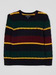 Pullover aus Baumwolle  von Polo Ralph Lauren Teens Blau / Türkis - 16