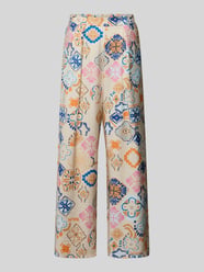 Wide Fit Stoffhose aus Viskose-Mix Modell 'Lancie' von ICHI - 13