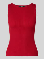Stricktop aus Viskose-Mix in Ripp-Optik von zero - 5