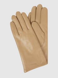 Touchscreen-handschoenen van lamsnappa van Weikert-Handschuhe Beige - 27