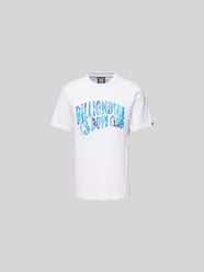 T-Shirt mit Label-Print von Billionaire Boys Club Weiß - 22