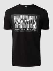 T-Shirt mit Print von Just Cavalli Grau / Schwarz - 48