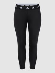 PLUS SIZE legging met labelprint van Adidas Sportswear Plus Zwart - 7