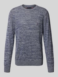 Sweter z dzianiny z prążkowanymi wykończeniami od Tommy Hilfiger - 21