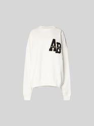Oversized Sweatshirt mit Label-Detail von Anine Bing - 12