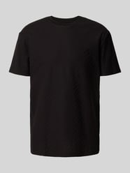 Regular Fit T-Shirt aus reiner Baumwolle mit Strukturmuster von ARMANI EXCHANGE - 41