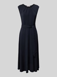 Midikleid mit Bindegürtel von Christian Berg Woman Selection - 5