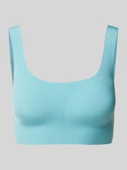 Bustier met labelprint, model 'ZERO FEEL 2.0' van Sloggi - 1