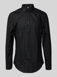 Regular Fit Business-Hemd mit Knopfleiste von Jake*s - 8